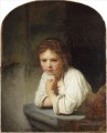Portrait de jeune fille Rembrandt